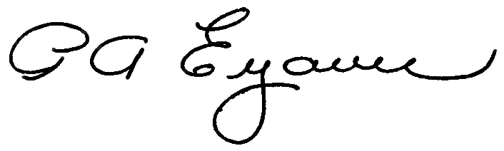 President Signature